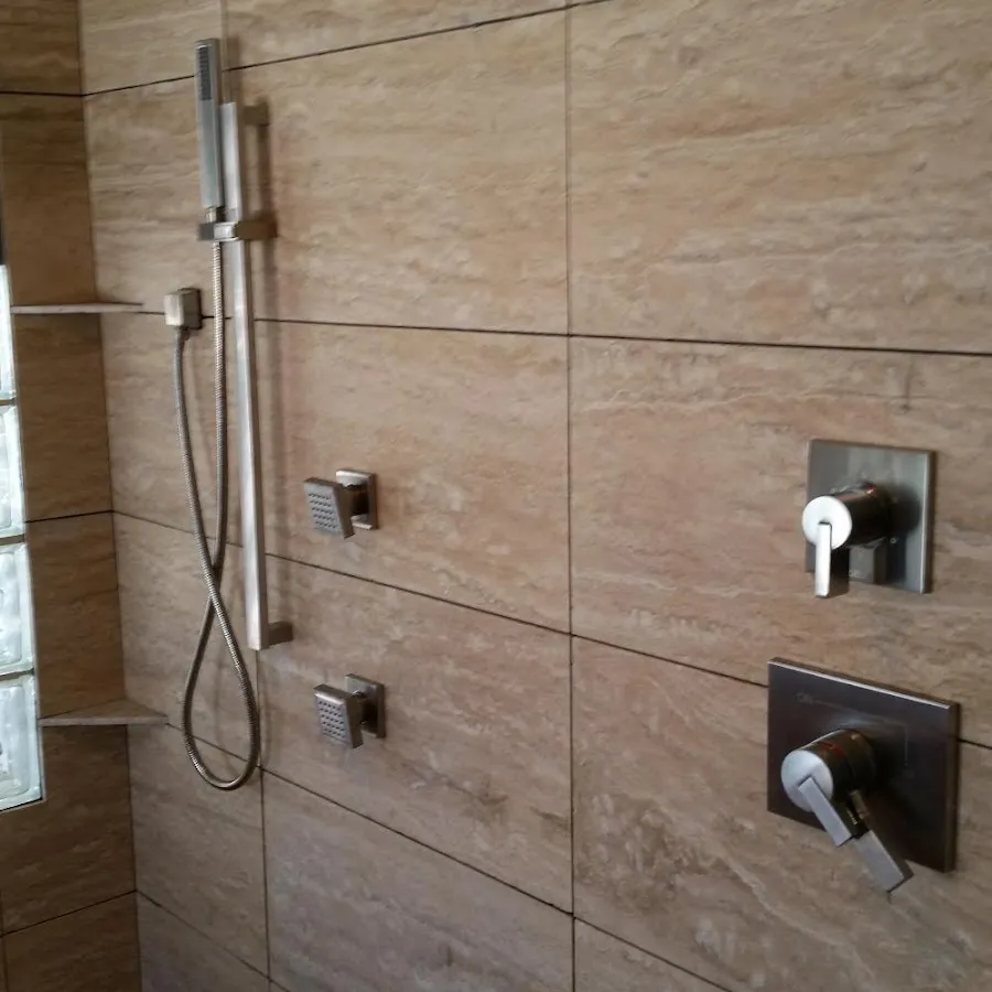 Shower fixture installation for Water Heater Replacement in Waite Park